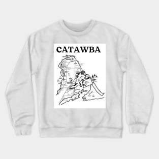 Catawba Map Crewneck Sweatshirt